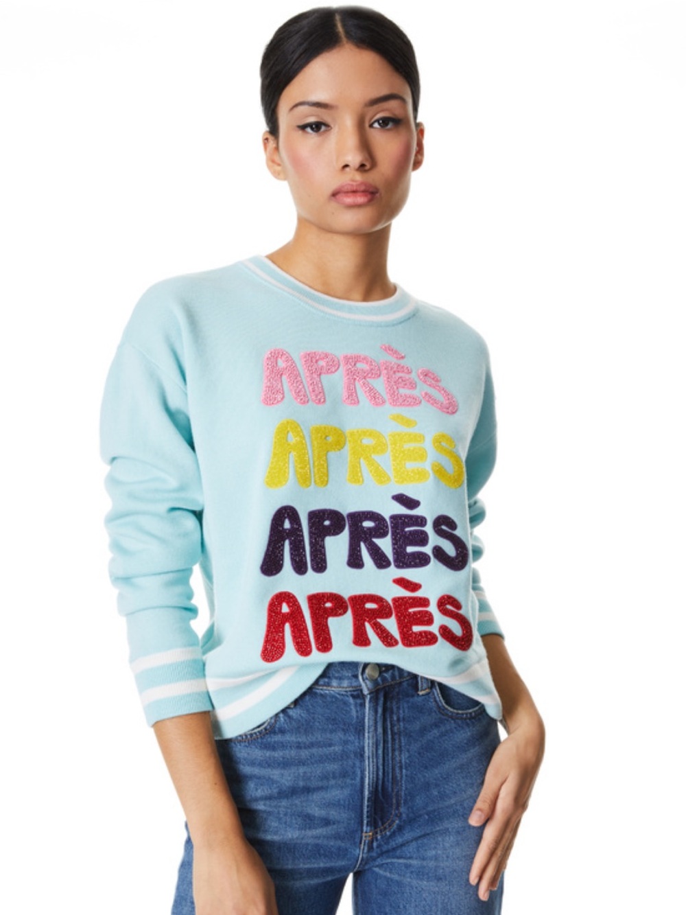 alice + olivia apres sweater